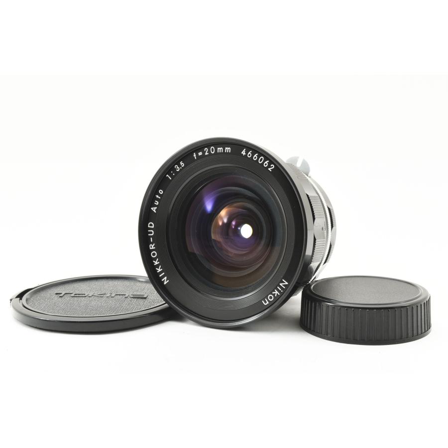 /美品・完動品/  Nikon Nikkor UD Auto 20mm f3.5 ニコン ニッコール フィルムカメラ レンズ 中古 | NIKKOR