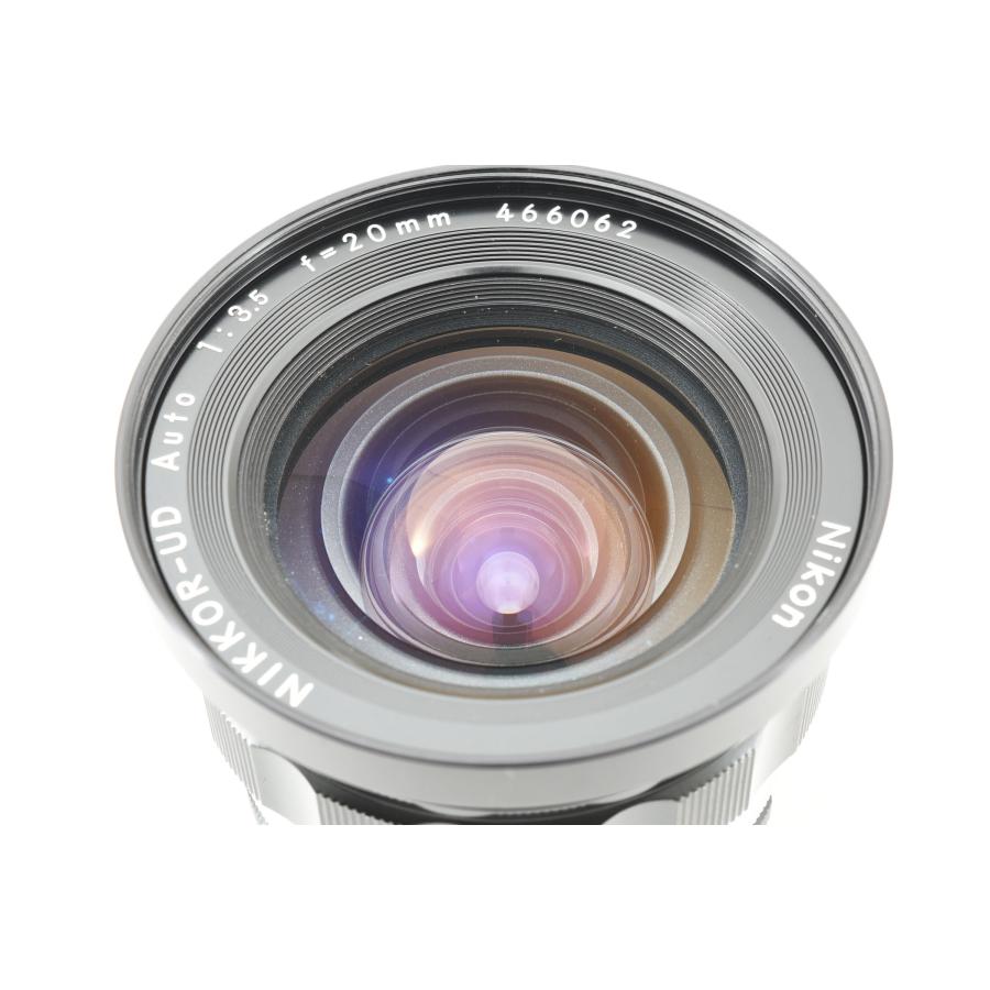 /美品・完動品/  Nikon Nikkor UD Auto 20mm f3.5 ニコン ニッコール フィルムカメラ レンズ 中古 | NIKKOR | 12