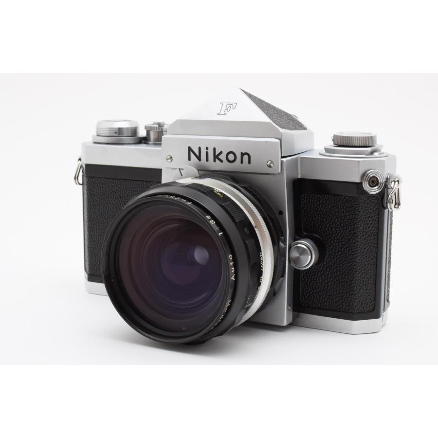 /美品・完動品/ Nikon F ニコン Nippon Kogaku 28mm f3.5 レンズセット  SLR 一眼レフ フィルムカメラ 中古 | ニコン