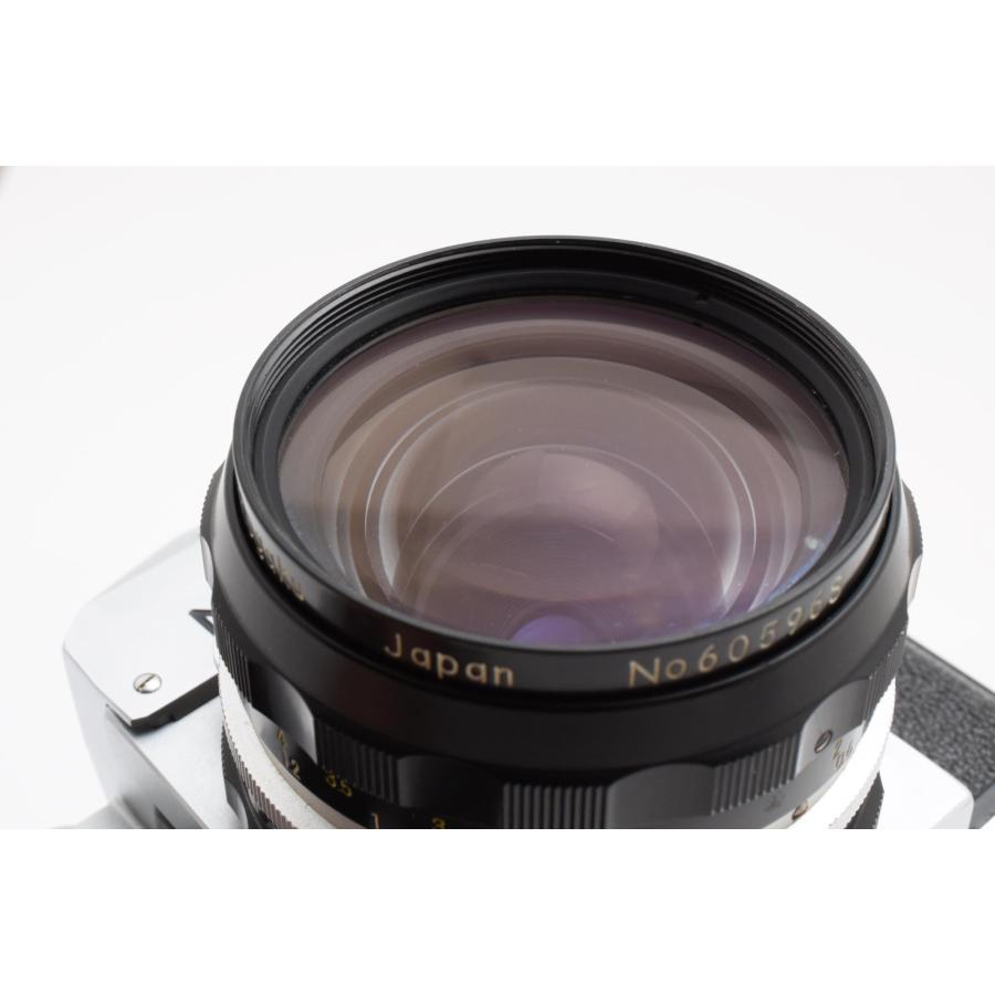 /美品・完動品/ Nikon F ニコン Nippon Kogaku 28mm f3.5 レンズセット  SLR 一眼レフ フィルムカメラ 中古 | ニコン | 10