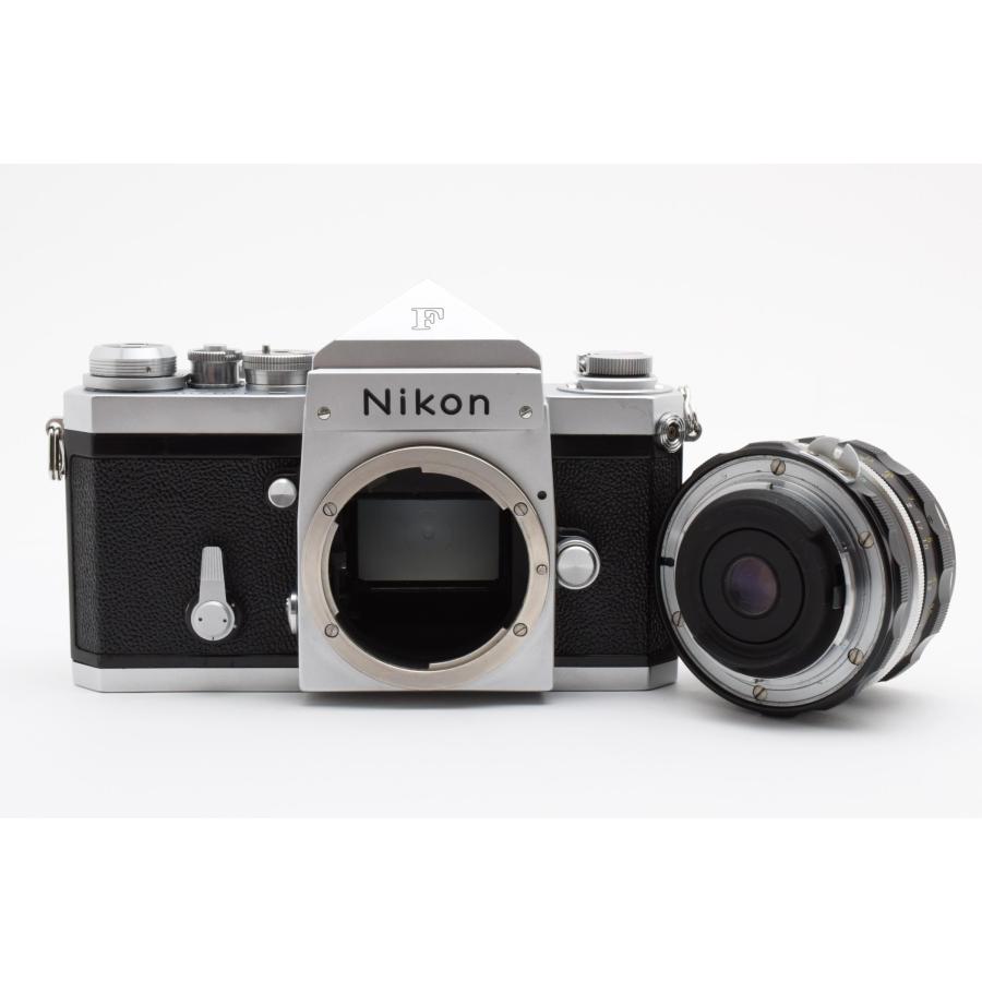 /美品・完動品/ Nikon F ニコン Nippon Kogaku 28mm f3.5 レンズセット  SLR 一眼レフ フィルムカメラ 中古 | ニコン | 11