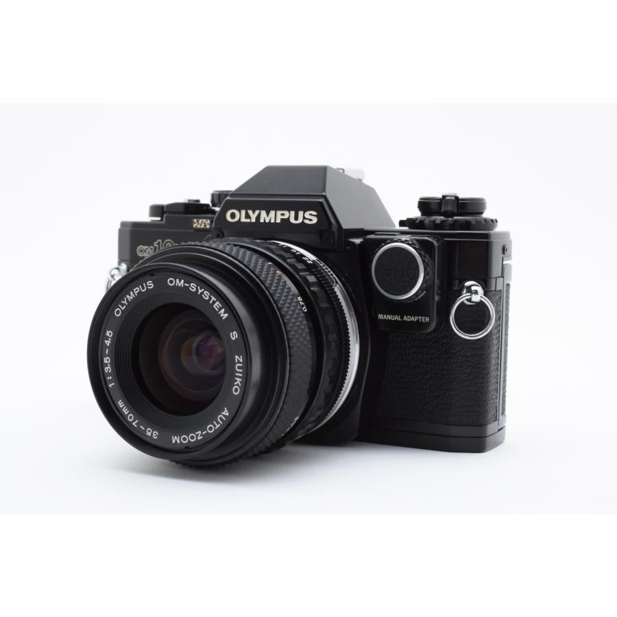 整備済み★ OLYMPUS OM-10 一眼レフ フィルムカメラ レンズセット オリンパス（OLYMPUS） /美品・完動品/ Olympus OM10 レンズセット