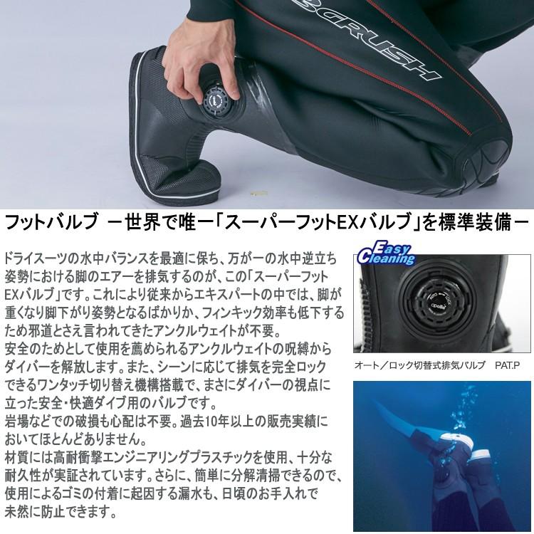 GRUSHドライスーツ レディース DRY SUITS (BK / BL / WT) ダイビング用 |  | 05