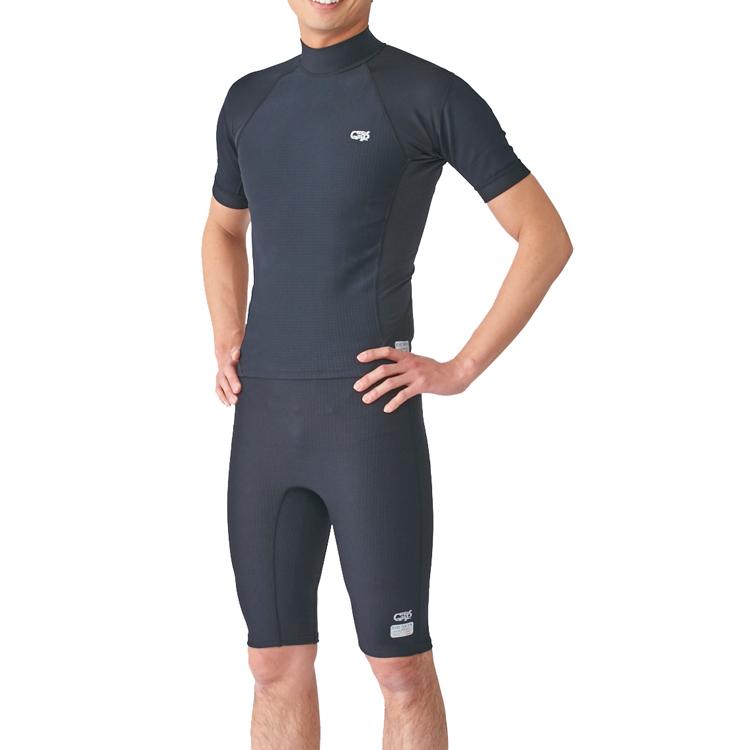 [ Surf Grip ] SURF GRIP HC CSP エアースキン 半袖/ブラック 男女兼用 |  | 02