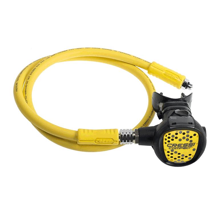 [ Cressi ] クレッシー　オクトパス コンパクト OCTOPUS COMPACT 超軽量 バックアップ レギュレーター ダイビング 重器材 エア供給 |  | 01