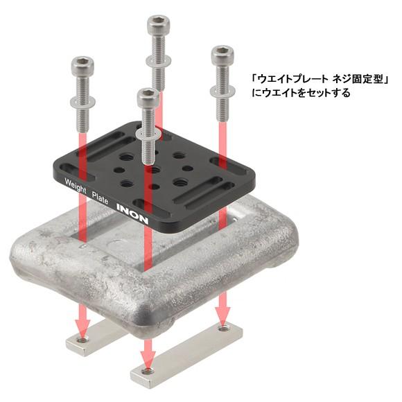 [ INON ] イノン ウエイトプレート ネジ固定型 | INON | 01