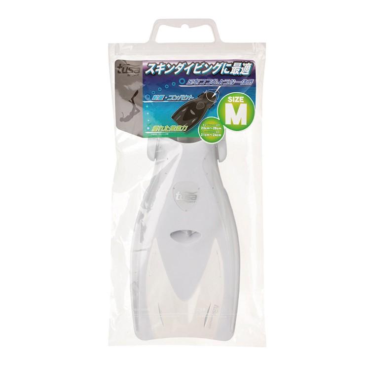 [ tusa sports ] ツサスポーツ UF21 スノーケリング用フィン [ホワイト] | Tabata | 01