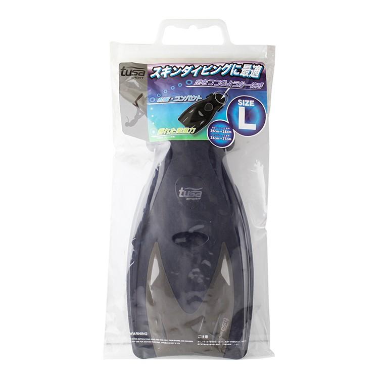 [ tusa sports ] ツサスポーツ UF21 スノーケリング用フィン [ブラック] | Tabata | 01