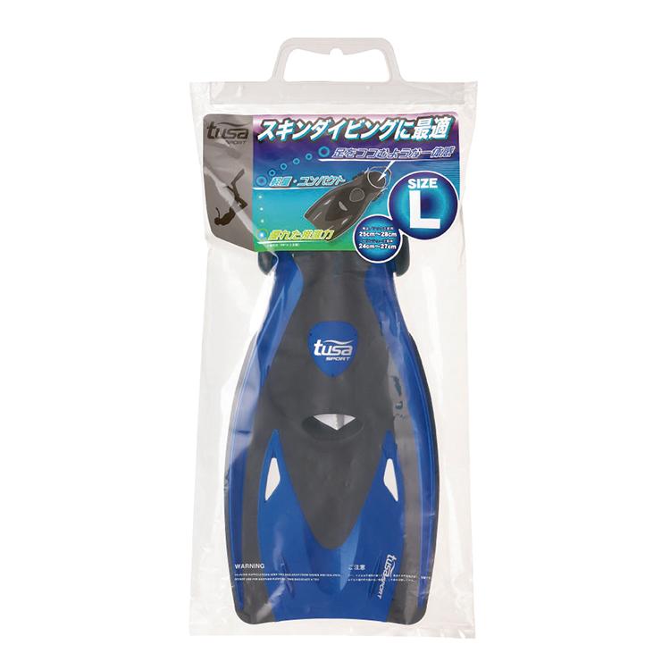 【tusa sports】　UF21 スノーケリング用フィン [ブラック]【02P20Sep19】 |  | 08