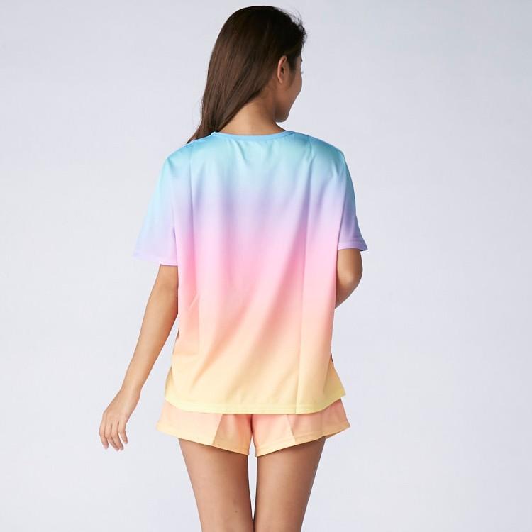 [ SAS ] エスエーエス UVグラデーションティーシャツ [40031] UVガード付きレディースマリンウェア |  | 01