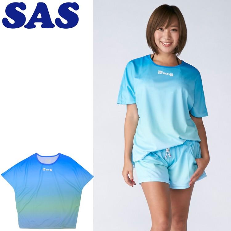 [ SAS ] エスエーエス UVグラデーションティーシャツ [40031] UVガード付きレディースマリンウェア |  | 02