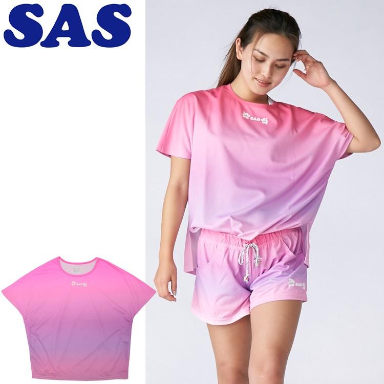 [ SAS ] エスエーエス UVグラデーションティーシャツ [40031] UVガード付きレディースマリンウェア |  | 04