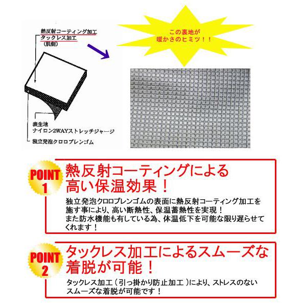 [ Surf Grip ] HC CSP AIR SKIN エアースキン 長袖/フロントジップ レッドステッチ |  | 03