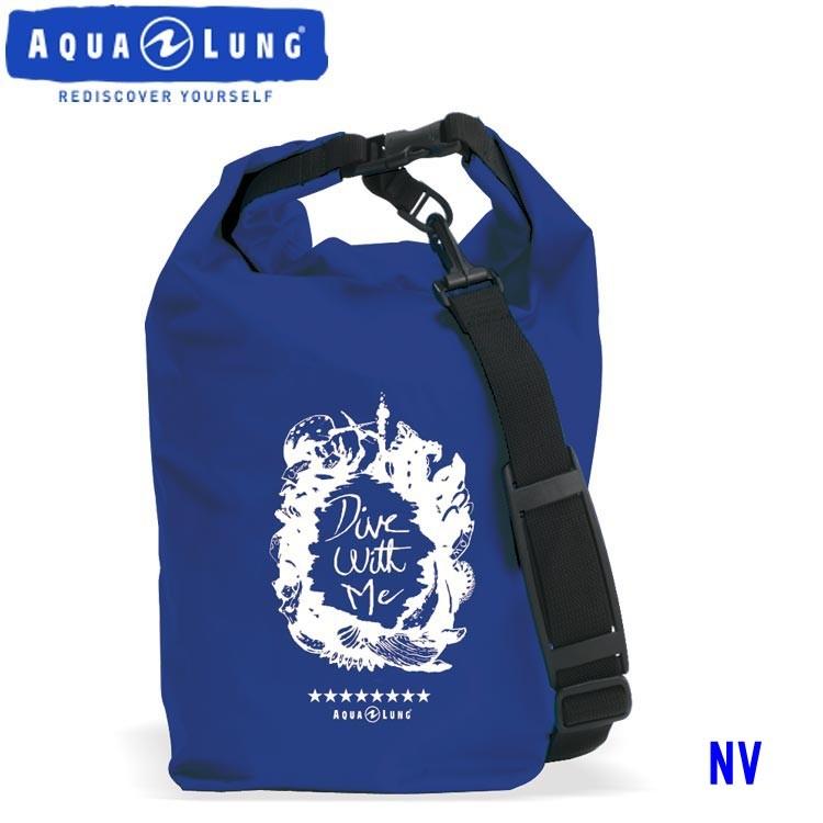 [ AQUALUNG ] アクアラング WATERPROOF BAG with Shoulder Belt AQUALUNG ウォータープルーフバッグ ショルダーベルト付き[防水バッグ] | AQUALUNG | 01