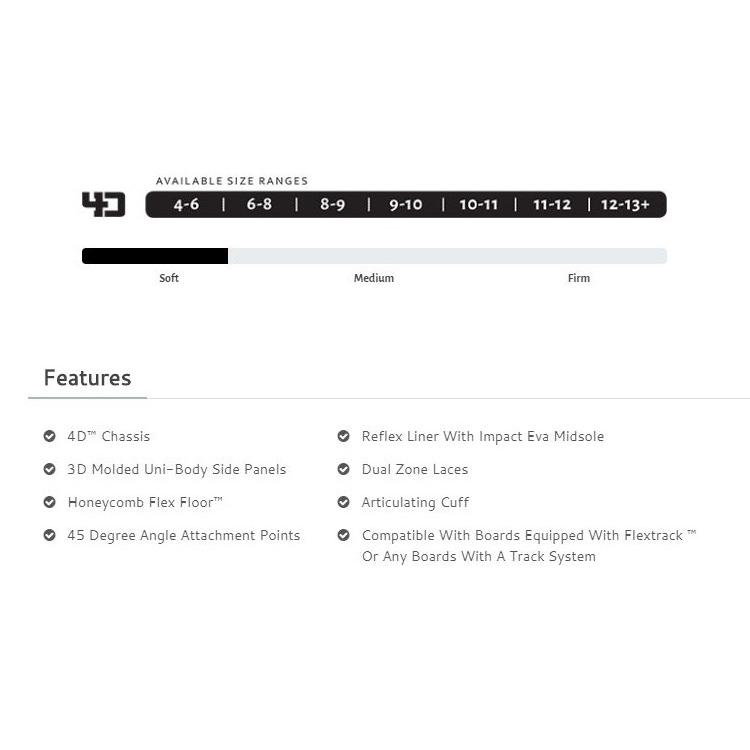 [ Liquid Force ] リキッドフォース 2019年モデル 4D RIOT ウェイクボード用ブーツ |  | 02