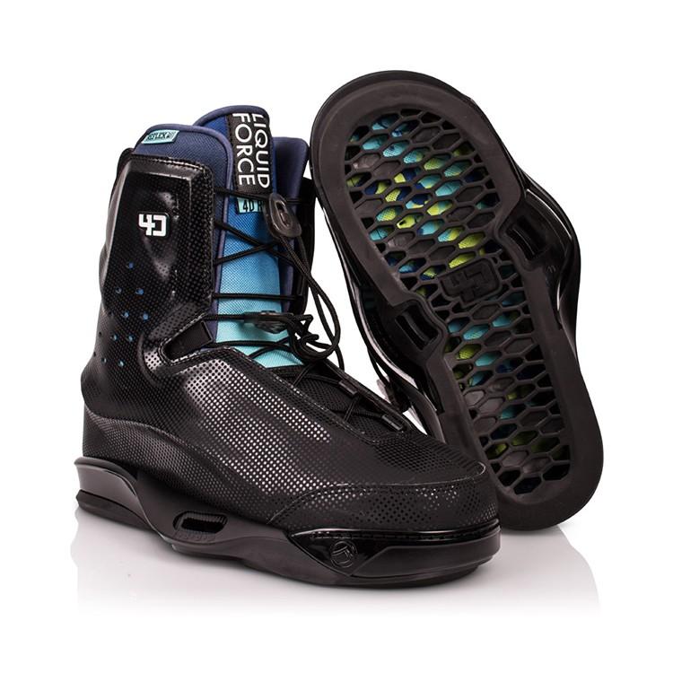 [ Liquid Force ] リキッドフォース 2019年モデル 4D VIDA ヴィーダ ウェイクボード用ブーツ レディース向けウエイクボード用ビンディング |  | 01