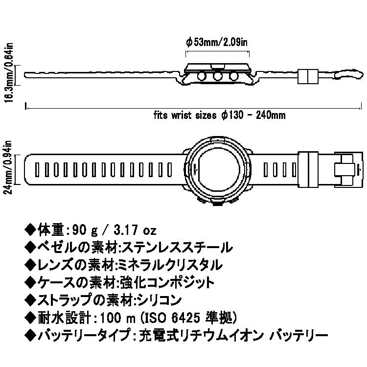 [ SUUNTO ] スント D5 ダイブコンピュータ [日本正規品] | SUUNTO | 16