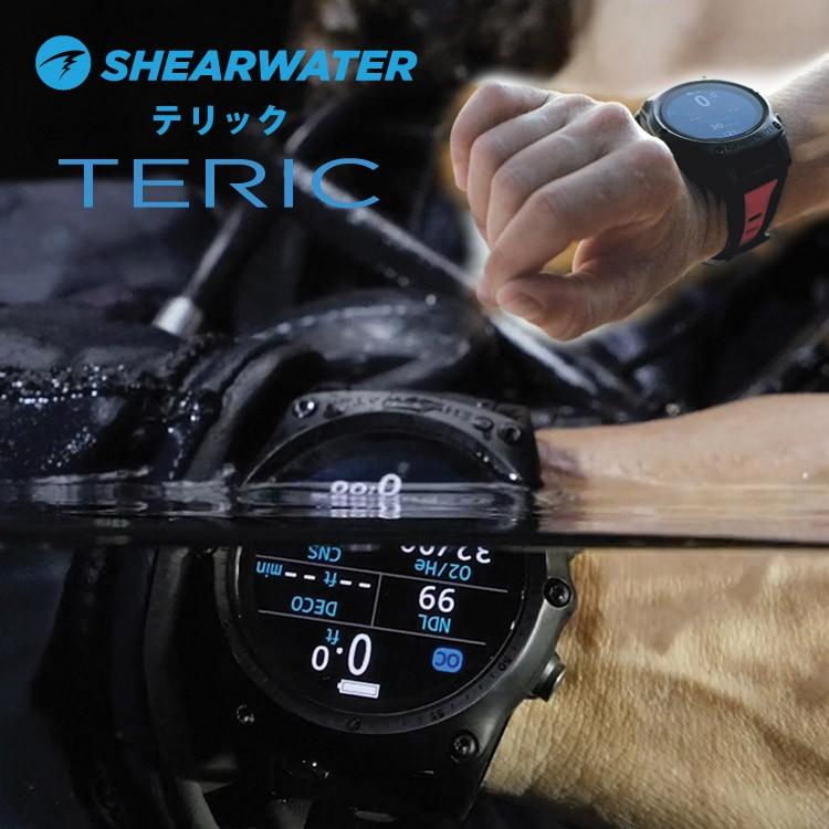 [ SHEARWATER ] シェアウォーター TERIC ダイブコンピューター 腕時計タイプ レジャーダイビング テックダイビング 充電式 カラー液晶 |  | 03