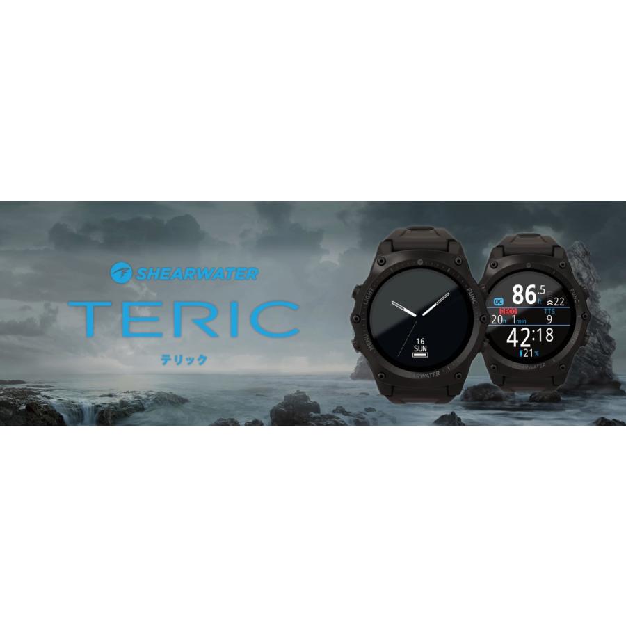 [ SHEARWATER ] シェアウォーター TERIC ダイブコンピューター 腕時計タイプ レジャーダイビング テックダイビング 充電式 カラー液晶 |  | 07