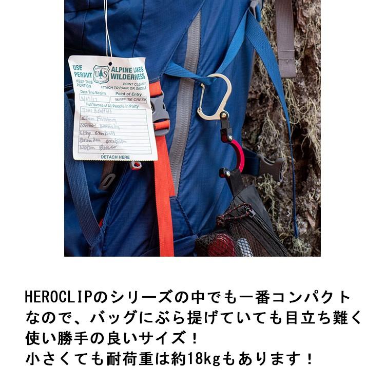 [ HIGHMOUNT ] ハイマウント HEROCLIP Mini ヒーロークリップ ミニ (カラビナ型多機能フック) | HIGHMOUNT | 06