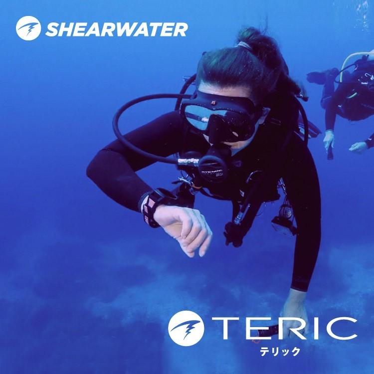 [ SHEARWATER ] シェアウォーター TERIC テリック シルバー ブルー ダイブコンピューター |  | 04