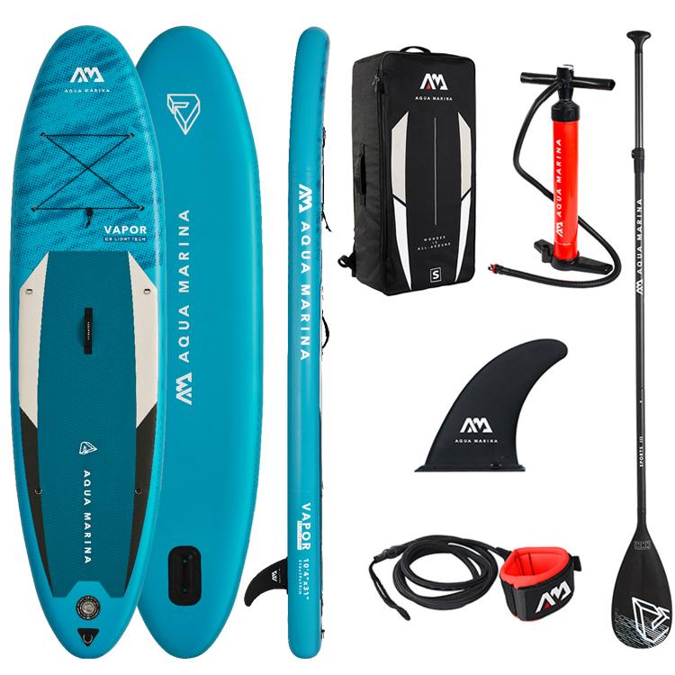 [ Aqua Marina ] SUP インフレータブル スタンドアップパドルボード AQUA MARINA アクアマリーナ VAPOR ヴェイパー BT-21VAP / パドル付 | 