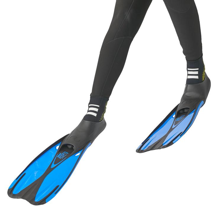 tusa sport ツサスポーツ zero FIN UF0202 大人用 フルフットフィン ブルー シュノーケリング用 | Tabata | 02