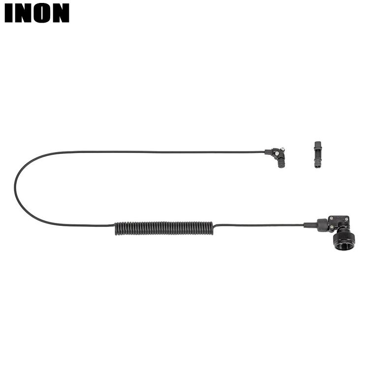 [ INON ] イノン L型光DケーブルL・ゴムブッシュセット2 60cm 1穴ゴムブッシュセット | INON