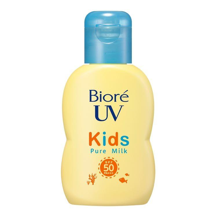 ビオレ UV キッズ ピュアミルク 70ml SPF50 / PA+++ [ 繊細な子供の肌に・紫外線吸収剤ゼロ ] | ビオレUV | 01