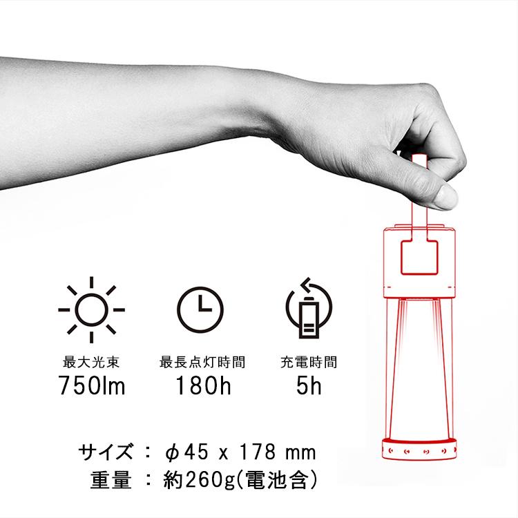 [ LEDLENSER ] ML6 Connect WL LEDランタン ハンディサイズの携帯性に優れた高輝度LEDランタン | LEDLENSER | 06