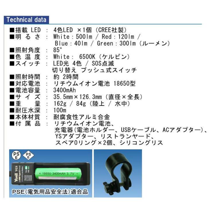 [ bigblue ] ビッグブルー RGB White LIGHT II ワイド光 水中LEDライト |  | 01