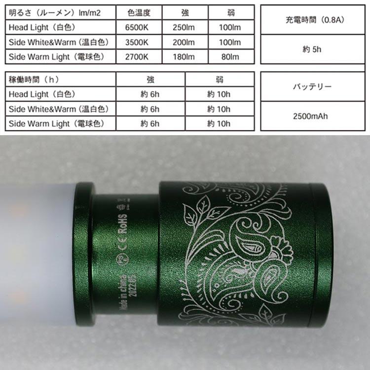 [ 5050WORKSHOP ] MINIMALight ミニマライト ランタン トーチ アウトドア CAMP 2500mahモバイルバッテリー機能付き | LEDLENSER | 05