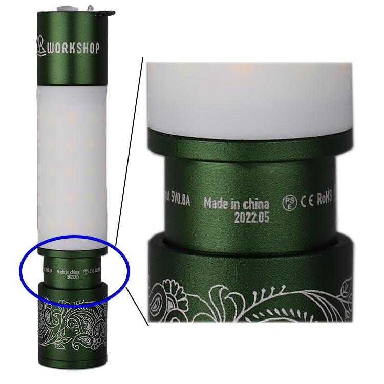 [ 5050WORKSHOP ] MINIMALight ミニマライト ランタン トーチ アウトドア CAMP 2500mahモバイルバッテリー機能付き | LEDLENSER | 06