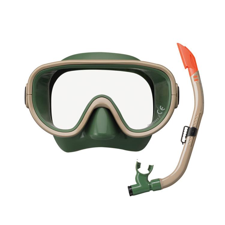 [ ReefTourer ] リーフツアラー シュノーケリングセット2点（大人用）RC0117 シュノーケル マスク2点セット | Tabata | 04