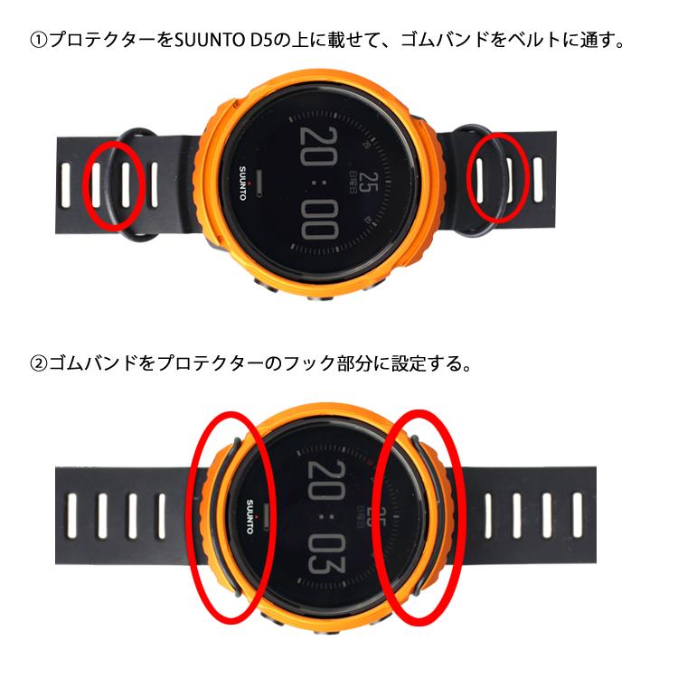 [ AMX-TEKNOLOGY ] PROTECTOR SUUNTO D5 016-V1 ダイコンプロテクター スント D5用 |  | 05