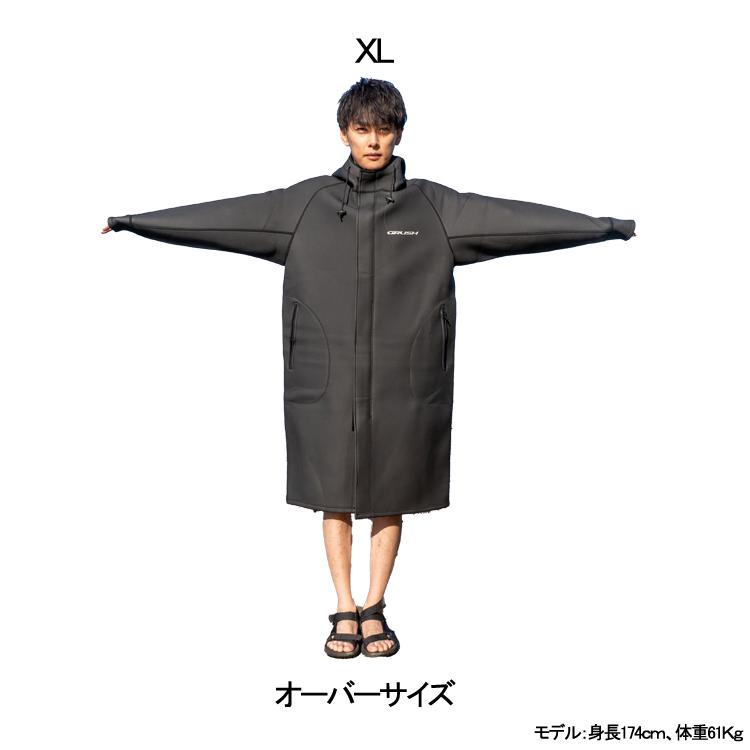 [ GRUSH ] スキンボートコート フード付き ダイビング [ 男女兼用 ] |  | 08