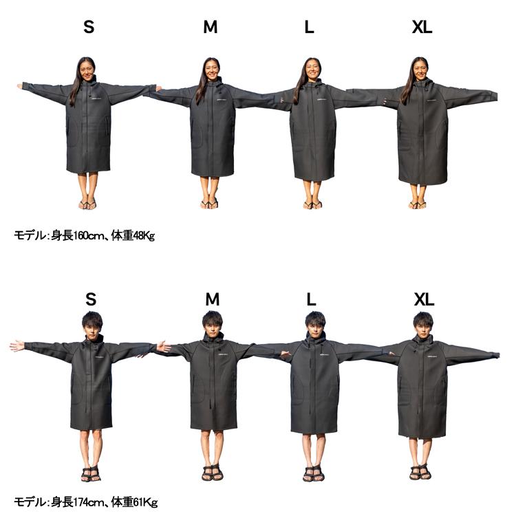 [ GRUSH ] スキンボートコート フード付き ダイビング [ 男女兼用 ] |  | 09