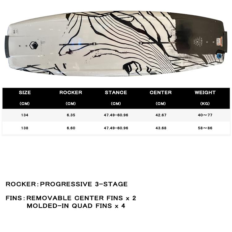 [ Liquid Force ] リキッドフォース 2023年モデル RDX Flex Track RDX フレックストラック 日本限定販売モデル ウエイクボード ウェイク |  | 01