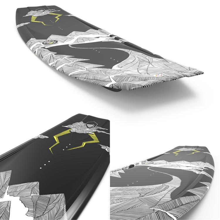 [ Liquid Force ] リキッドフォース 2024年モデル BULLOX ウエイクボード |  | 01