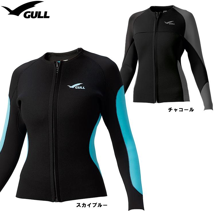 [ GULL ] ガル 2.5mmジャージジャケット ウィメンズ GW-6682 / GW-6664B JERSEY JACKET GW6682 / GW6664A | 