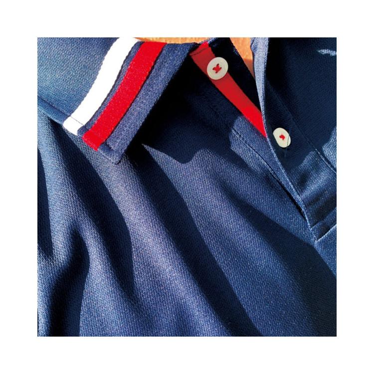 [ SAS ] トリコロール ポロ (NVY) 40012 TRICOLOR POLO ポロシャツ UV吸汗速乾 |  | 02