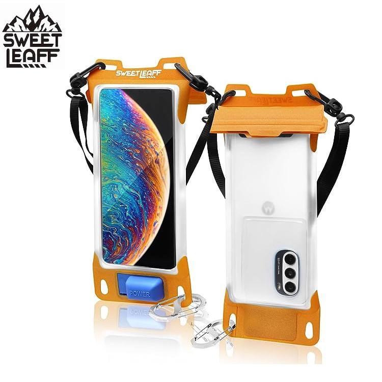 [ SWEETLEAFF ] エアポンプ搭載スマホ防水ケース XLサイズ |  | 09