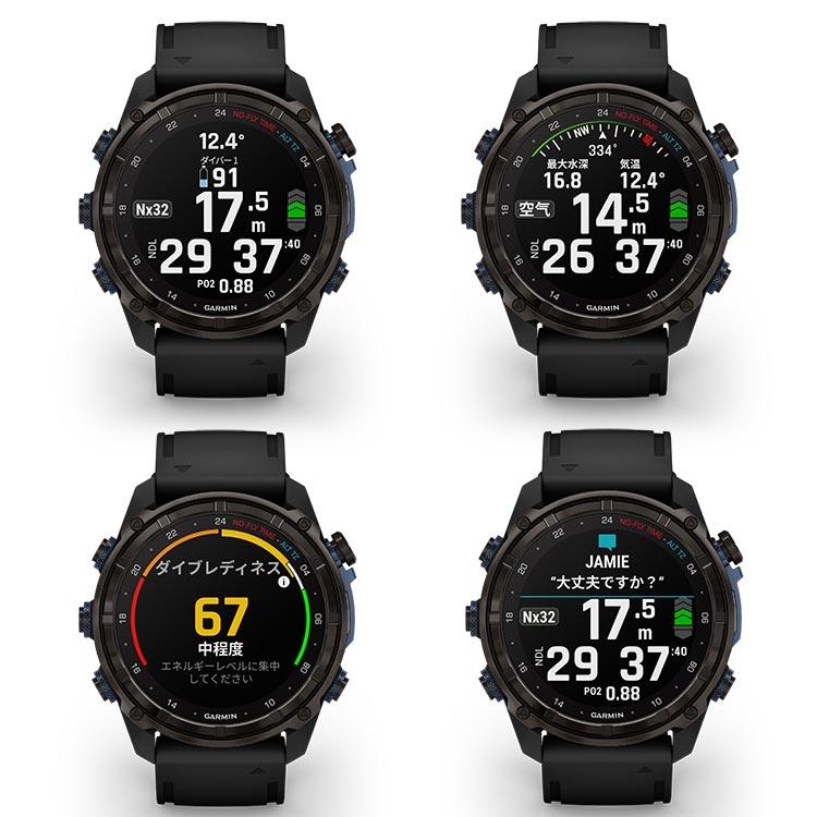 GARMIN（ガーミン） Descent Mk3i 51mm Carbon Gray DLC Ti/Black 