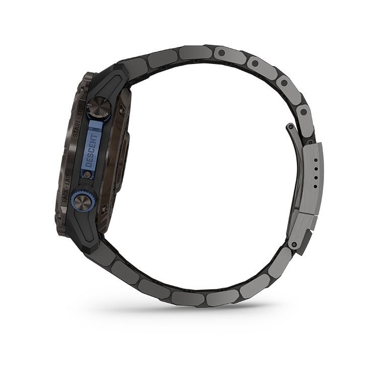 [ GARMIN ] ガーミン Descent Mk3i 51mm Carbon Gray DLC Ti/Ti チタンバンド ダイブコンピューター T2トランシーバー対応 010-02752-36 | GARMIN | 01