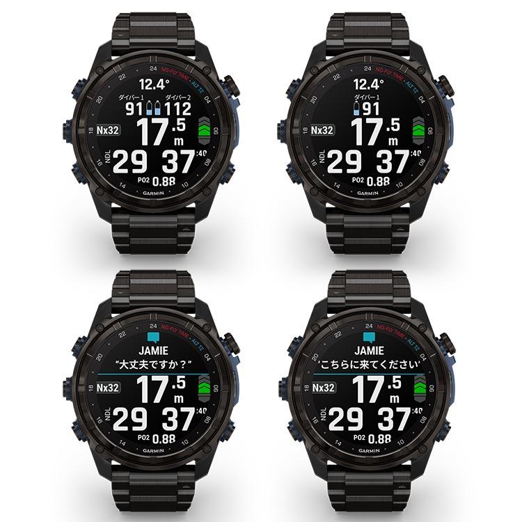 [ GARMIN ] ガーミン Descent Mk3i 51mm Carbon Gray DLC Ti/Ti チタンバンド ダイブコンピューター T2トランシーバー対応 010-02752-36 | GARMIN | 03