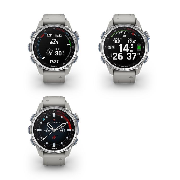 [ GARMIN ] ガーミン Descent Mk3S 43mm ダイブコンピューター 010-02857-02｜mic21｜02