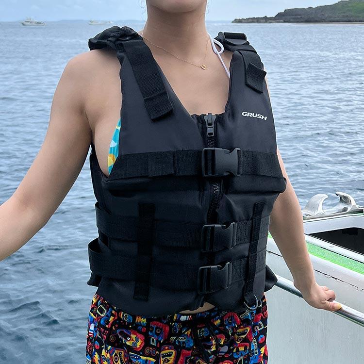 [ GRUSH ] スノーケリングベスト（ 大人用 ） [ シュノーケリング用 ] |  | 05