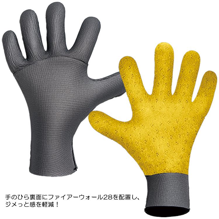 O'NEILL(オニール)　AFW-904A3 サイコ アイス グリッパー 4 PSYCHO ICE DL GRIPPER 4 防寒アイテム 保温グッズ ドライスーツ ウエットスーツ 手袋 | O'NEILL | 01