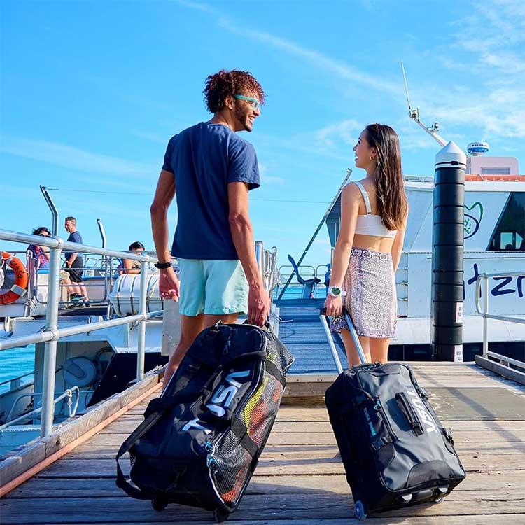 [ TUSA ] BA0301 メッシュローラーバック Mesh Roller Bag |  | 05