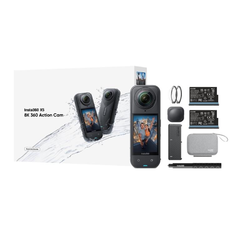 [ Insta360 ]  Insta360 X5 8K 360°カメラ Essentials Bundle CINSAAHA-X504 |  | 01
